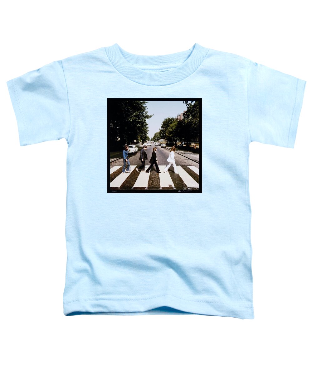 Beatles Toddler T-Shirt featuring the photograph Beatles Album Cover by Action