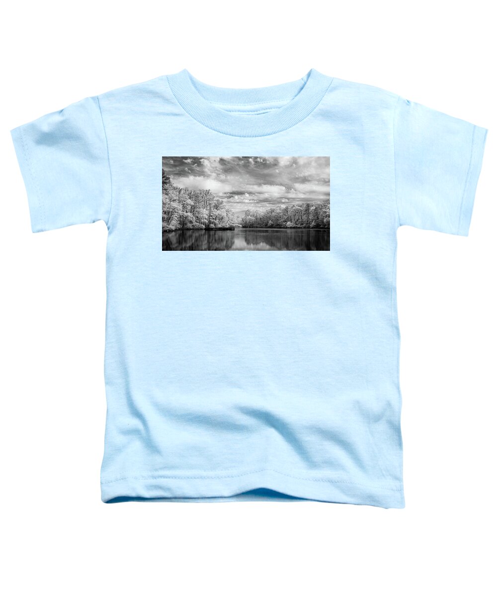 Lake Toddler T-Shirt featuring the photograph Before the Storm by John Roach