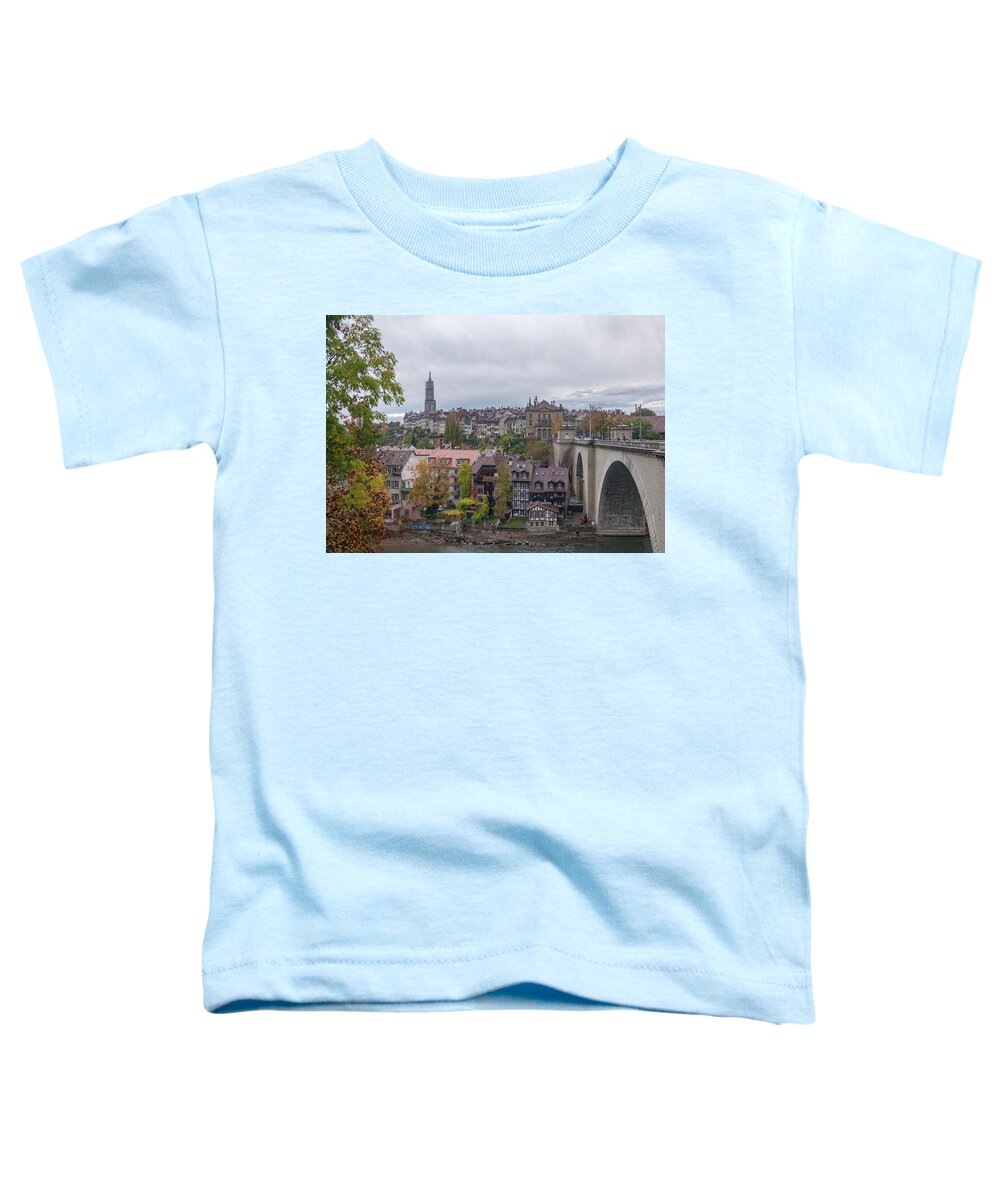 Bern Toddler T-Shirt featuring the photograph Bern in Switzerland by Rob Hemphill