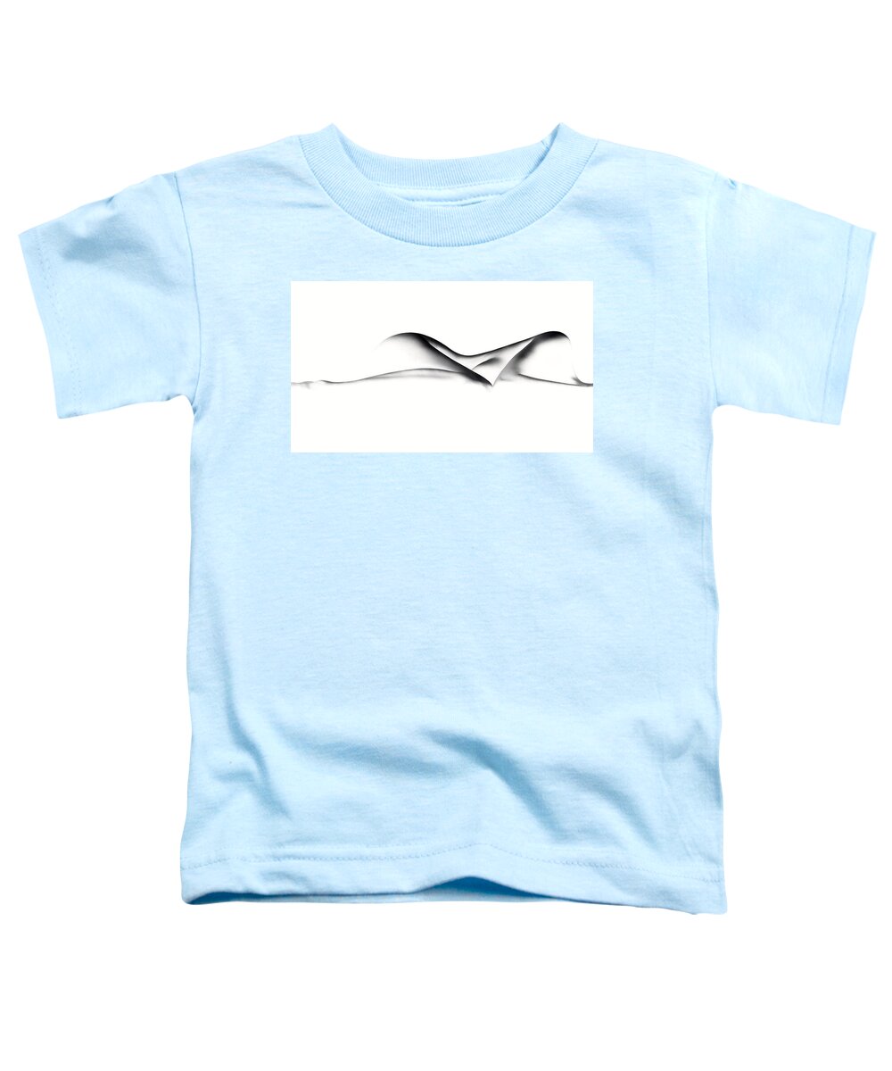 Abstract Toddler T-Shirt featuring the photograph Bodyscape by Marianna Mills