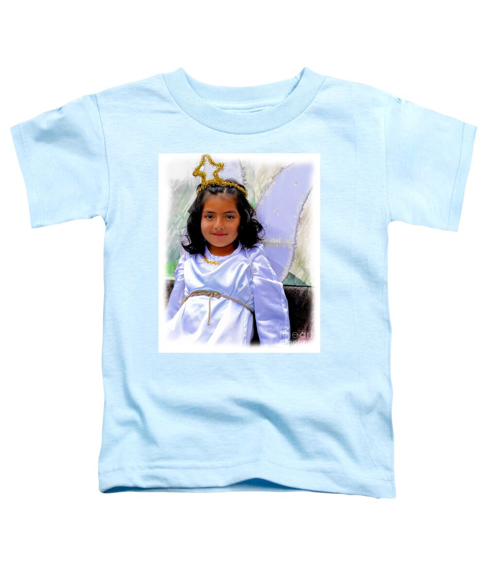 2235a Toddler T-Shirt featuring the photograph Cuenca Kids 1654 by Al Bourassa