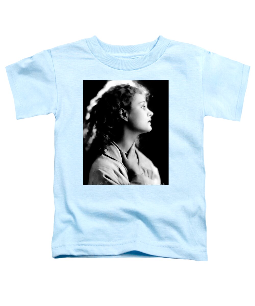 Dolores Costello Toddler T-Shirt featuring the photograph Dolores Costello by Sad Hill - Bizarre Los Angeles Archive