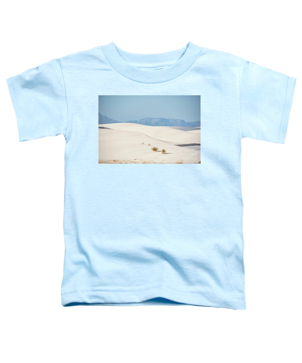 White Sands Toddler T-Shirt featuring the photograph Dunes 8 by Andrea Anderegg