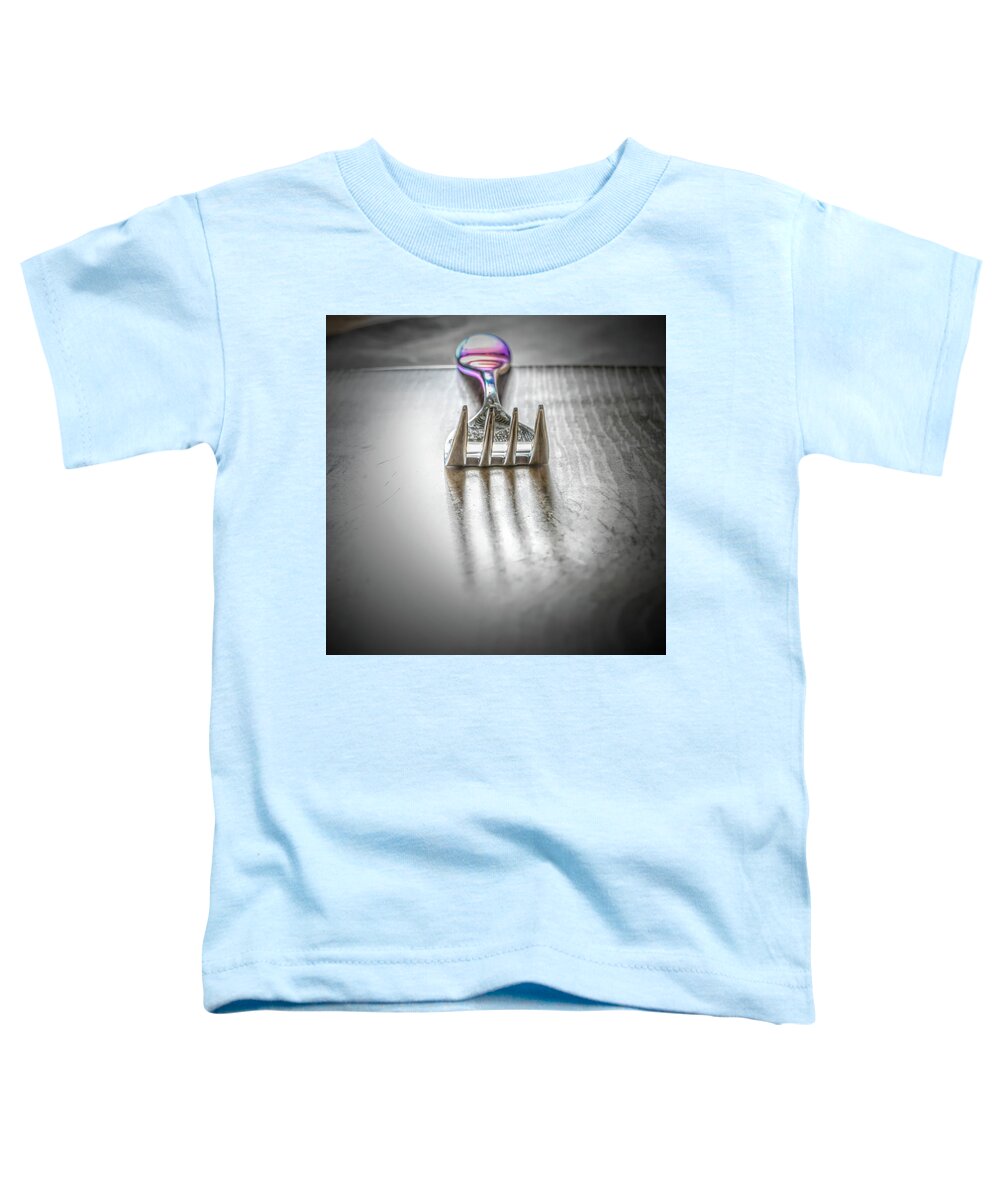 Forked Toddler T-Shirt featuring the photograph Forked by Sharon Popek
