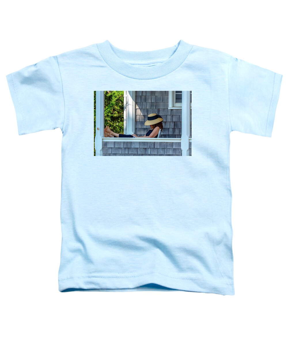 Porch Toddler T-Shirt featuring the photograph Front Porch by David Lee