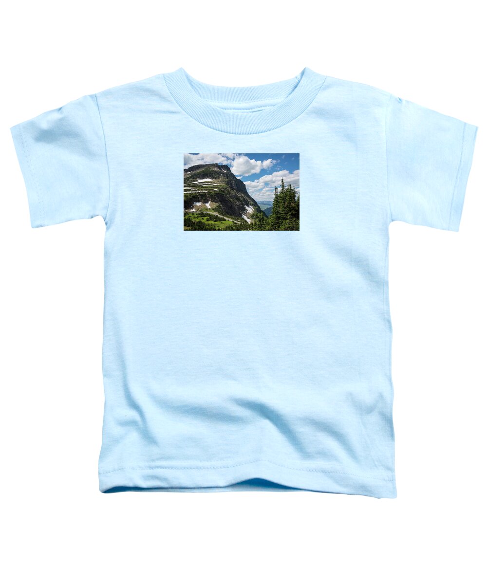 Glacier National Park Toddler T-Shirt featuring the photograph Glacier National Park by Carole Gordon