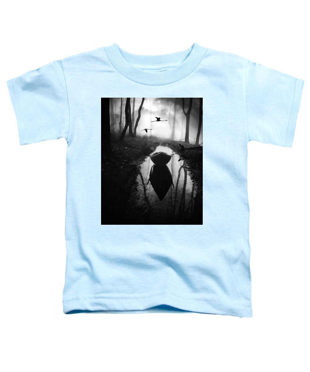 Fine Art Toddler T-Shirt featuring the photograph Forest poem by Sofie Conte