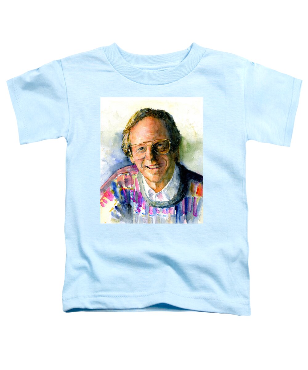 Ken Kragen Toddler T-Shirt featuring the painting Ken Kragen by John D Benson