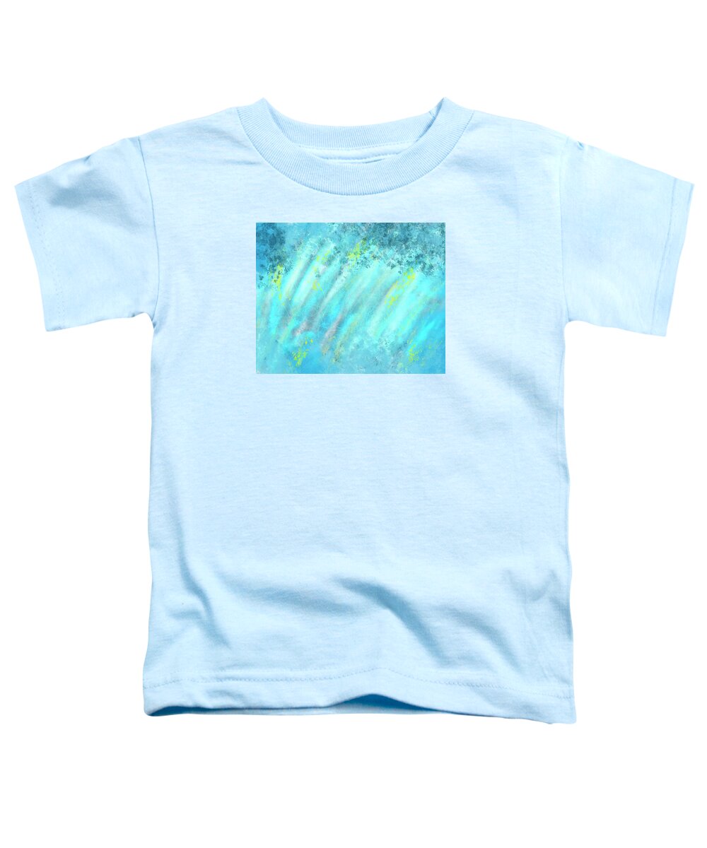 Lightning Toddler T-Shirt featuring the digital art Lightning by Ruth Harrigan