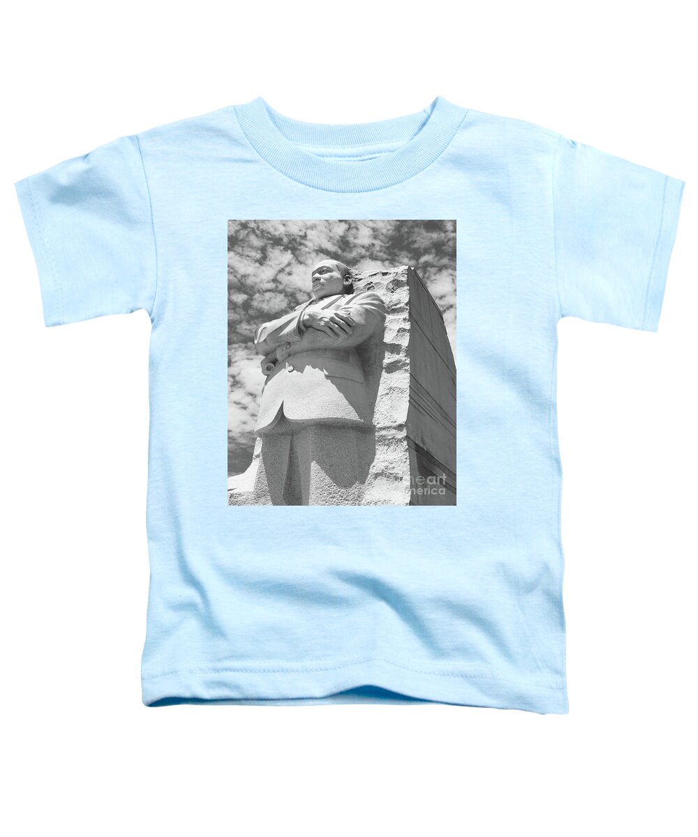 Martin Luther King Jr. Toddler T-Shirt featuring the photograph Martin Luther King Jr. Memorial by Edward Fielding