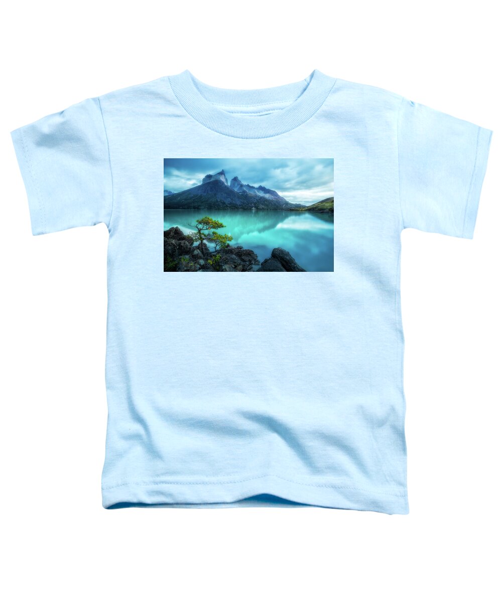 Patagonia Toddler T-Shirt featuring the photograph Midday Serene by Henry w Liu