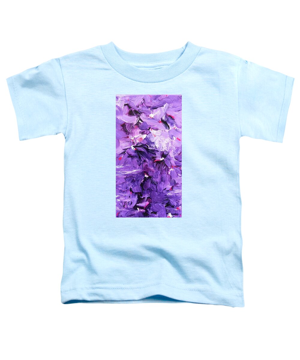 Mirage Toddler T-Shirt featuring the painting Mirage #10 by Milly Tseng