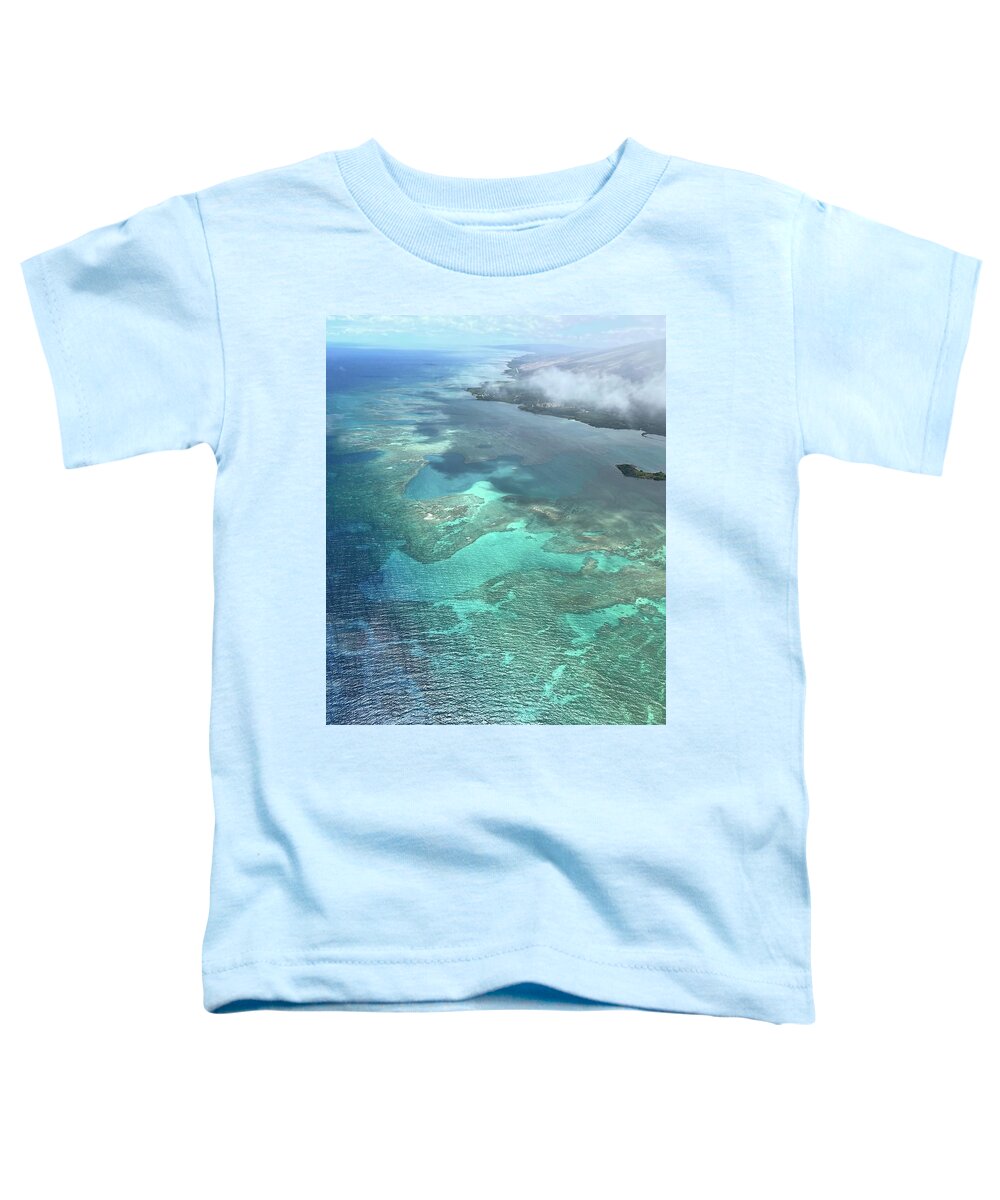 Photograph Toddler T-Shirt featuring the photograph Molokai Island Reef by Beverly Read