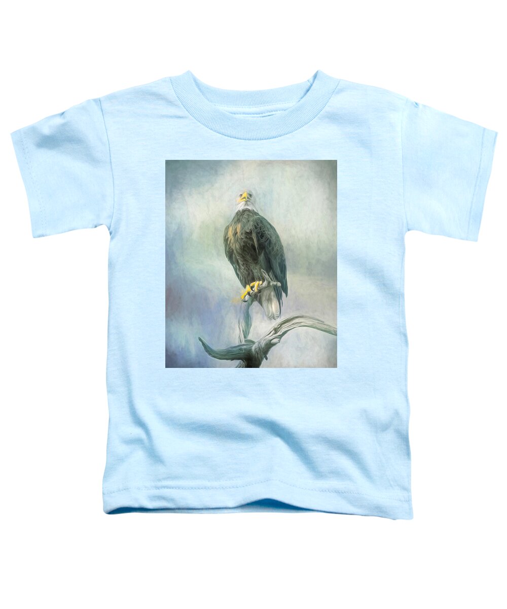 Eagle Toddler T-Shirt featuring the photograph Neighborhood Watch by Pete Rems