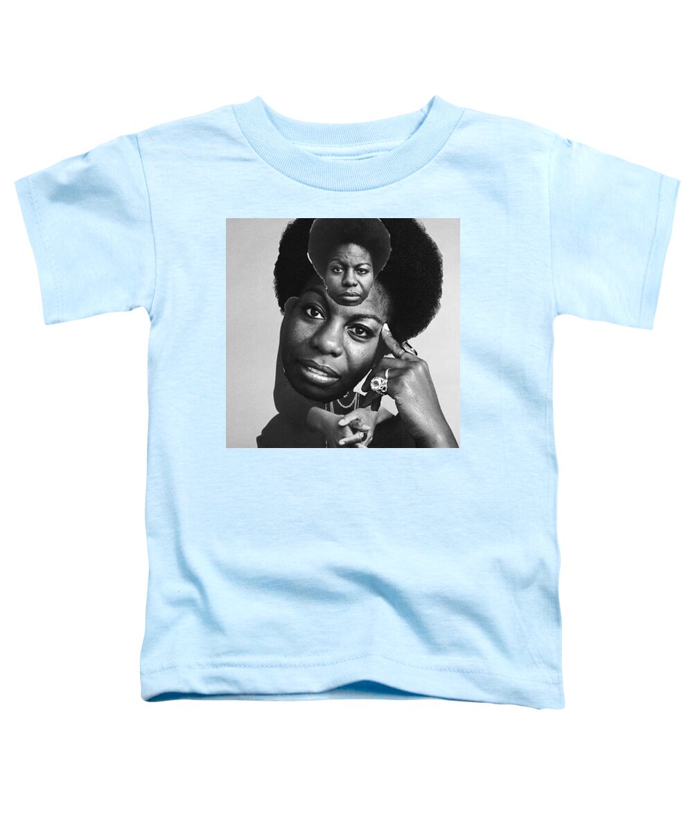  Toddler T-Shirt featuring the digital art Nina by Corey Wynn