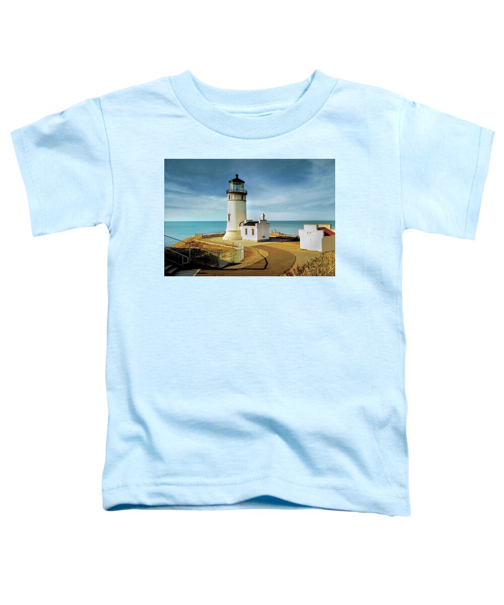 North Head Lighthouse Toddler T-Shirt featuring the photograph North Head Lighthouse by John Poon
