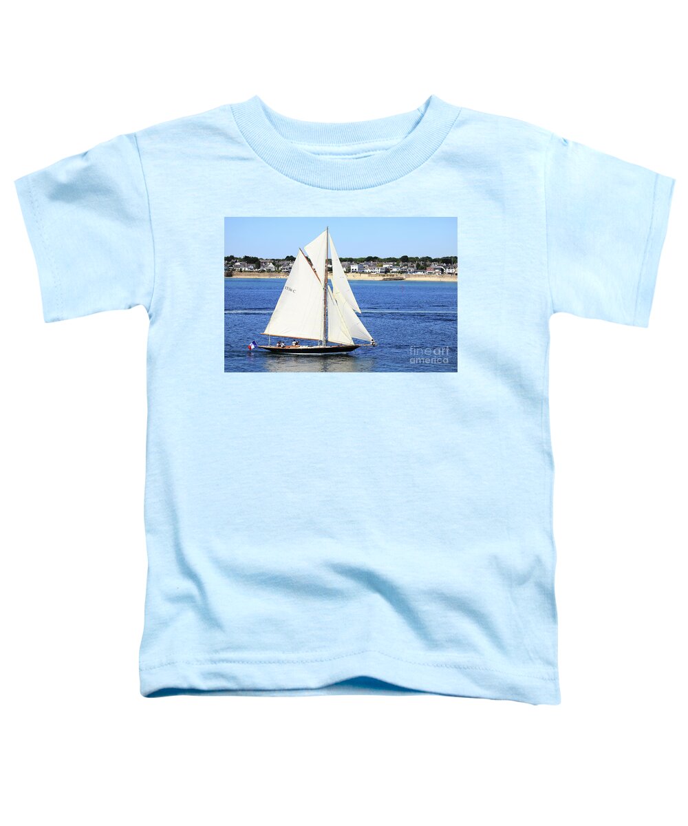 Éric Toddler T-Shirt featuring the photograph Pen Duick 1898 by Frederic Bourrigaud