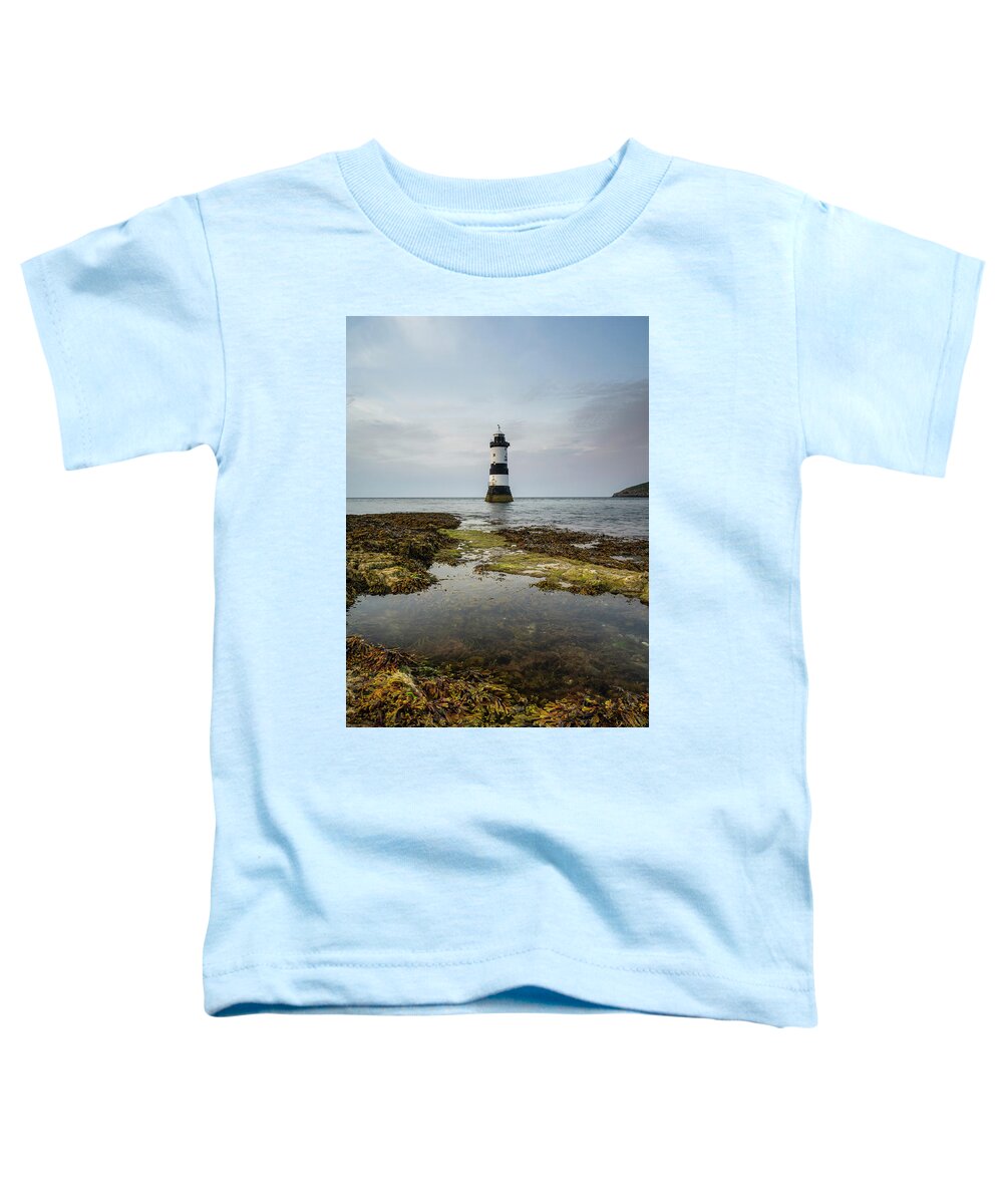 England Toddler T-Shirt featuring the photograph Penmon Lighthouse by Spikey Mouse Photography
