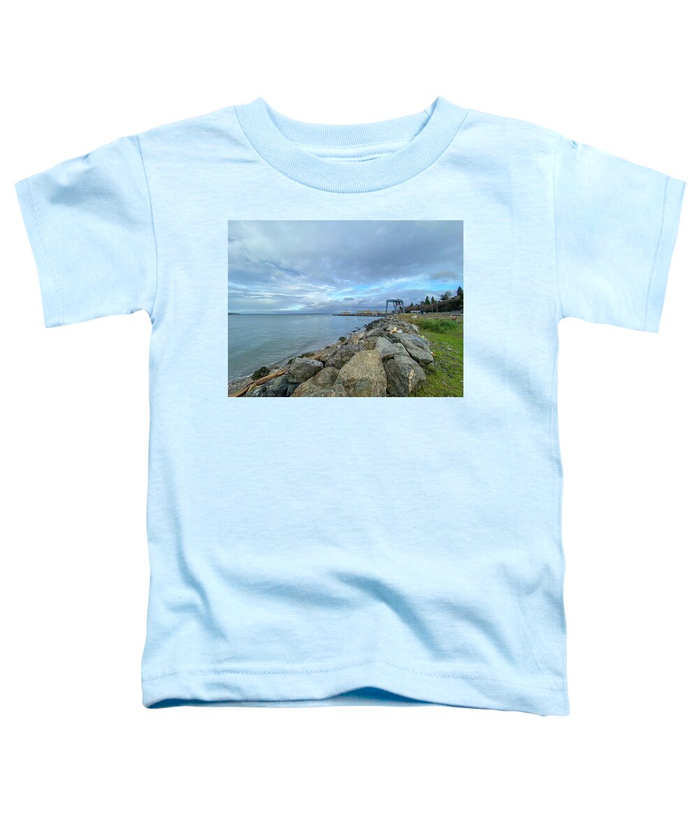 Port Toddler T-Shirt featuring the photograph Port of Everett by Anamar Pictures
