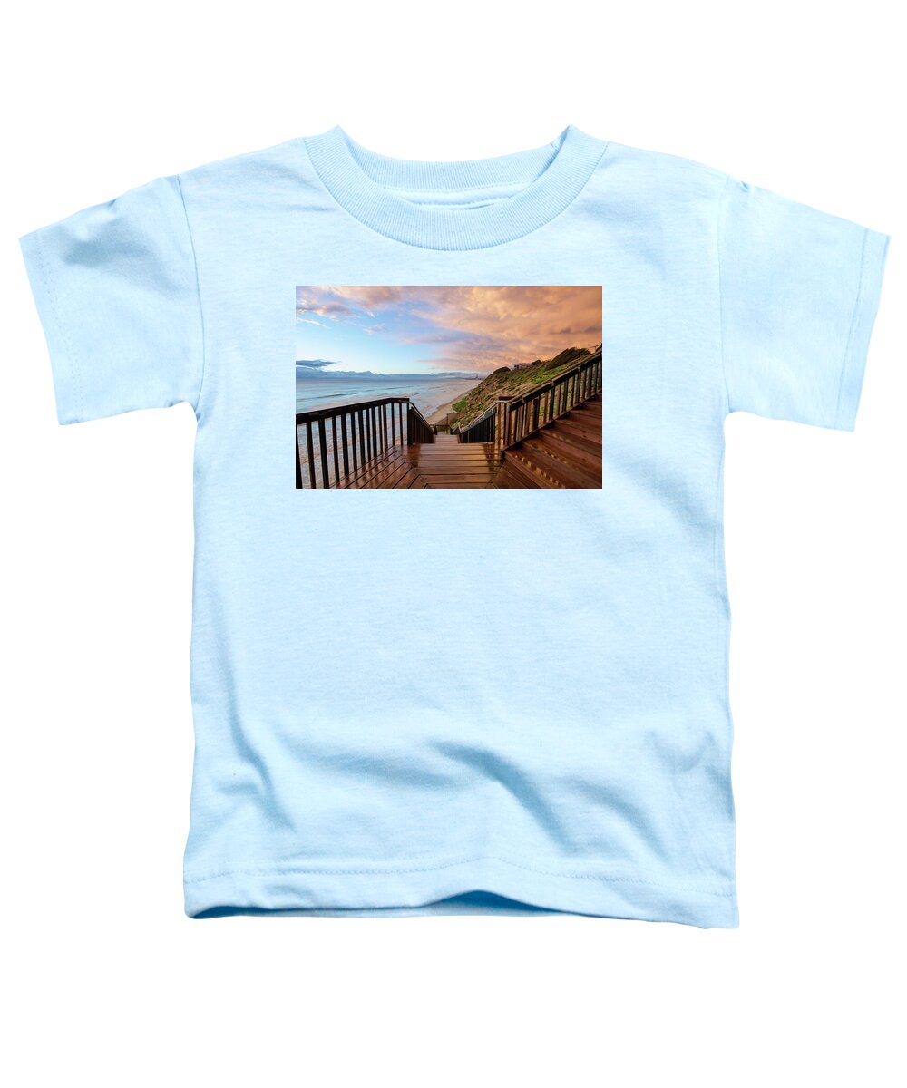 Squall Toddler T-Shirt featuring the photograph Pretty in Pink by Margaret Pitcher