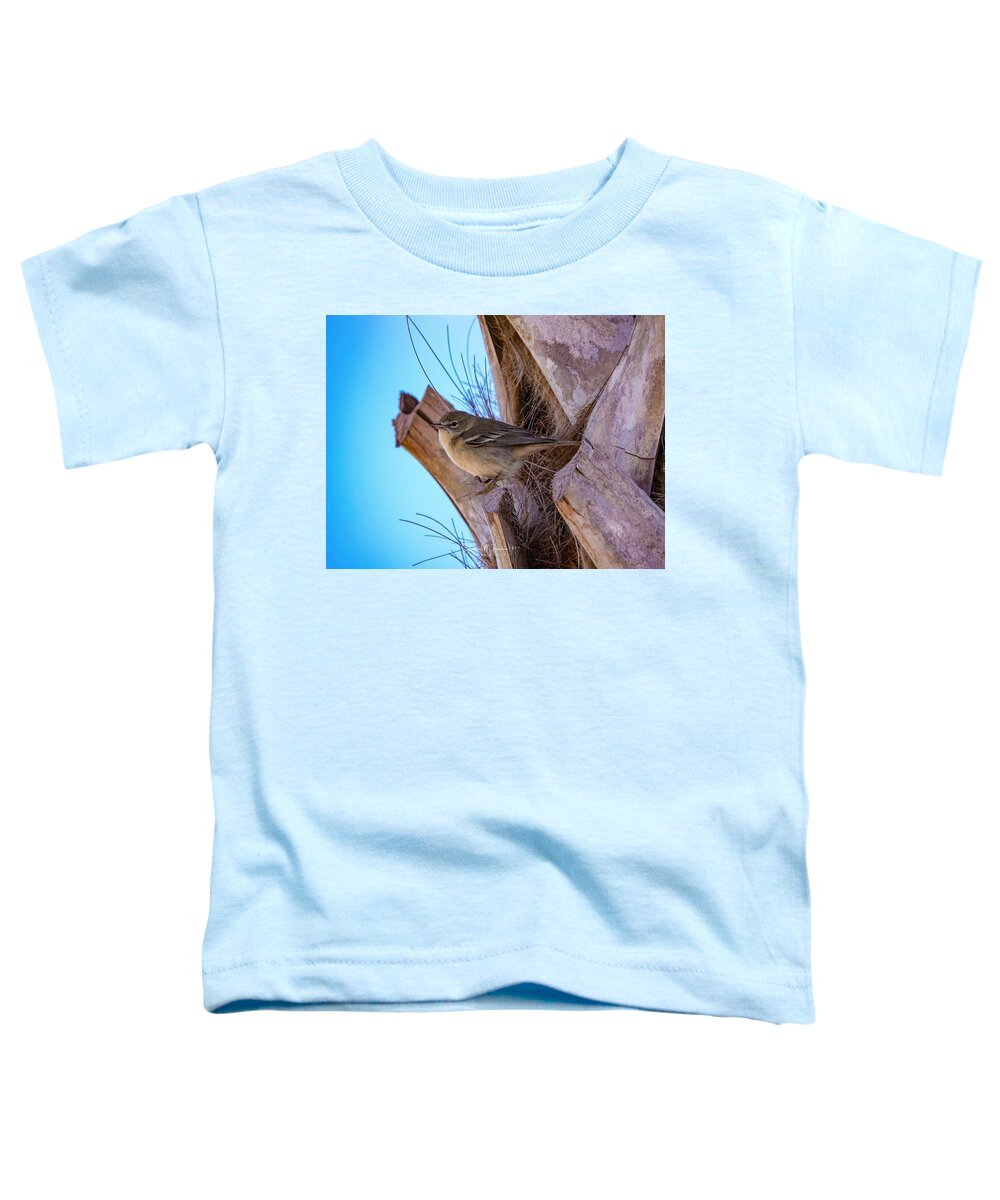 Bird Toddler T-Shirt featuring the photograph Pudgy Muppie by Shawn M Greener