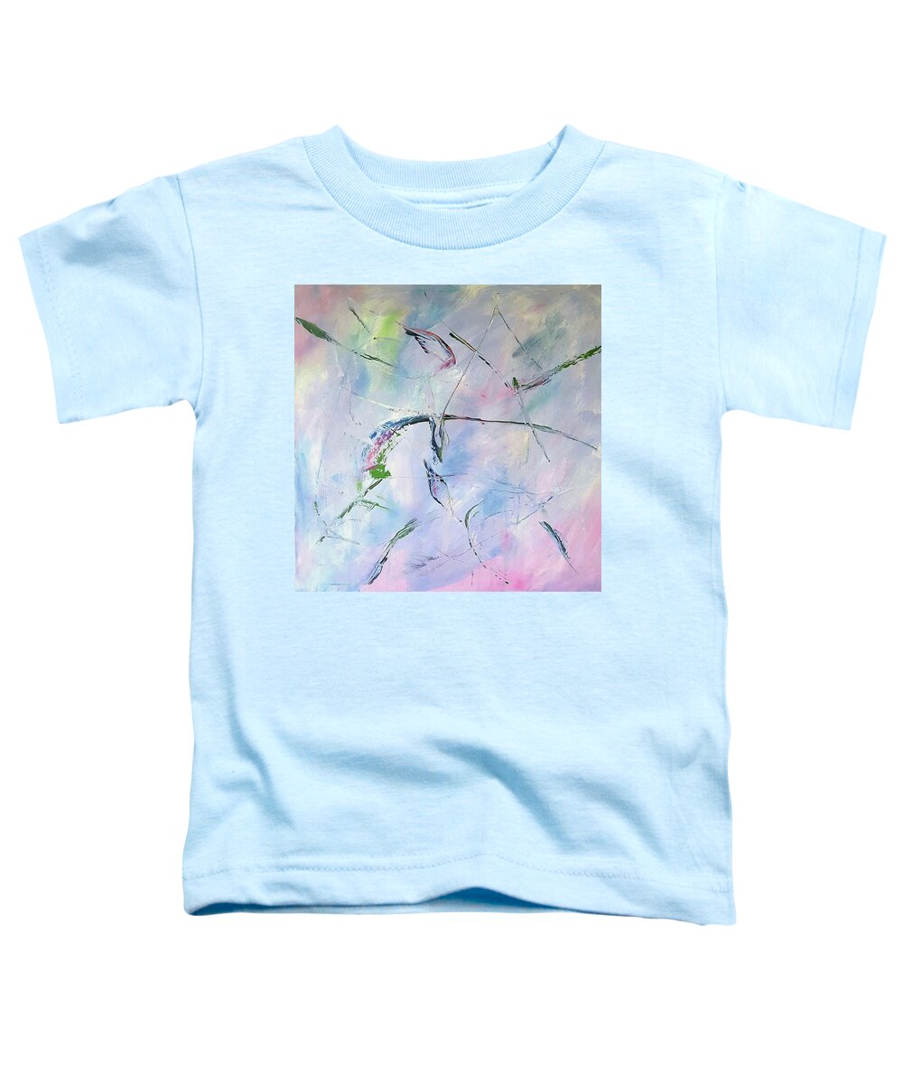 Painting Toddler T-Shirt featuring the painting Refrain by Dick Richards
