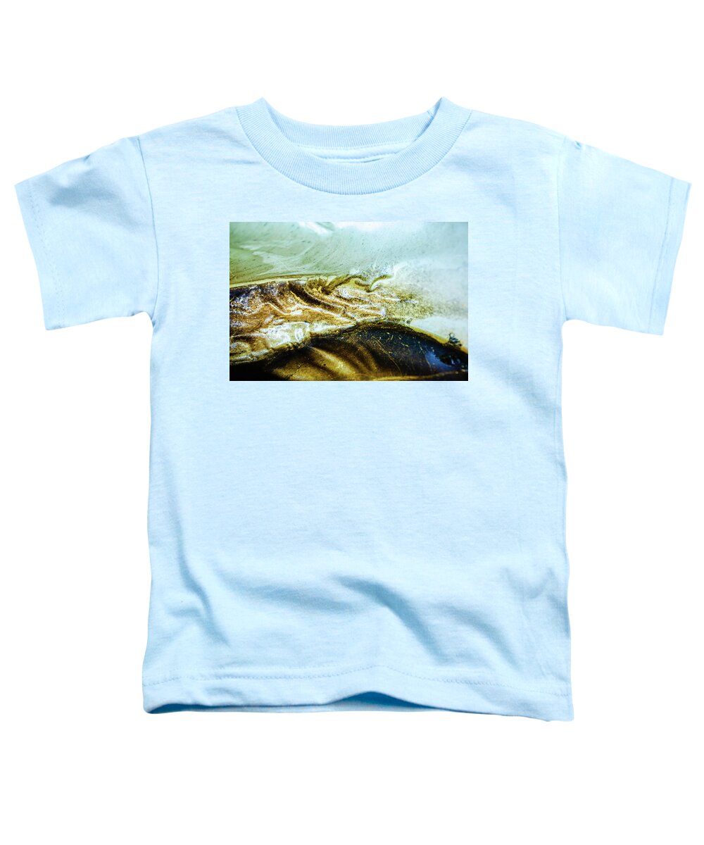 Abstract Toddler T-Shirt featuring the photograph Sea Creature Tail by Liquid Eye