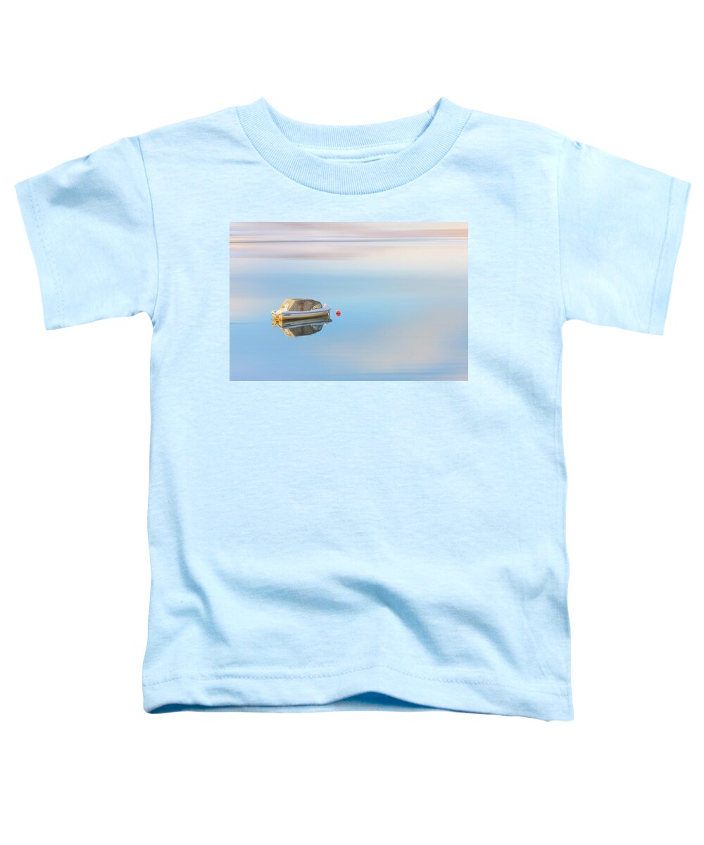 Boat Toddler T-Shirt featuring the photograph Serenity by Sue Leonard