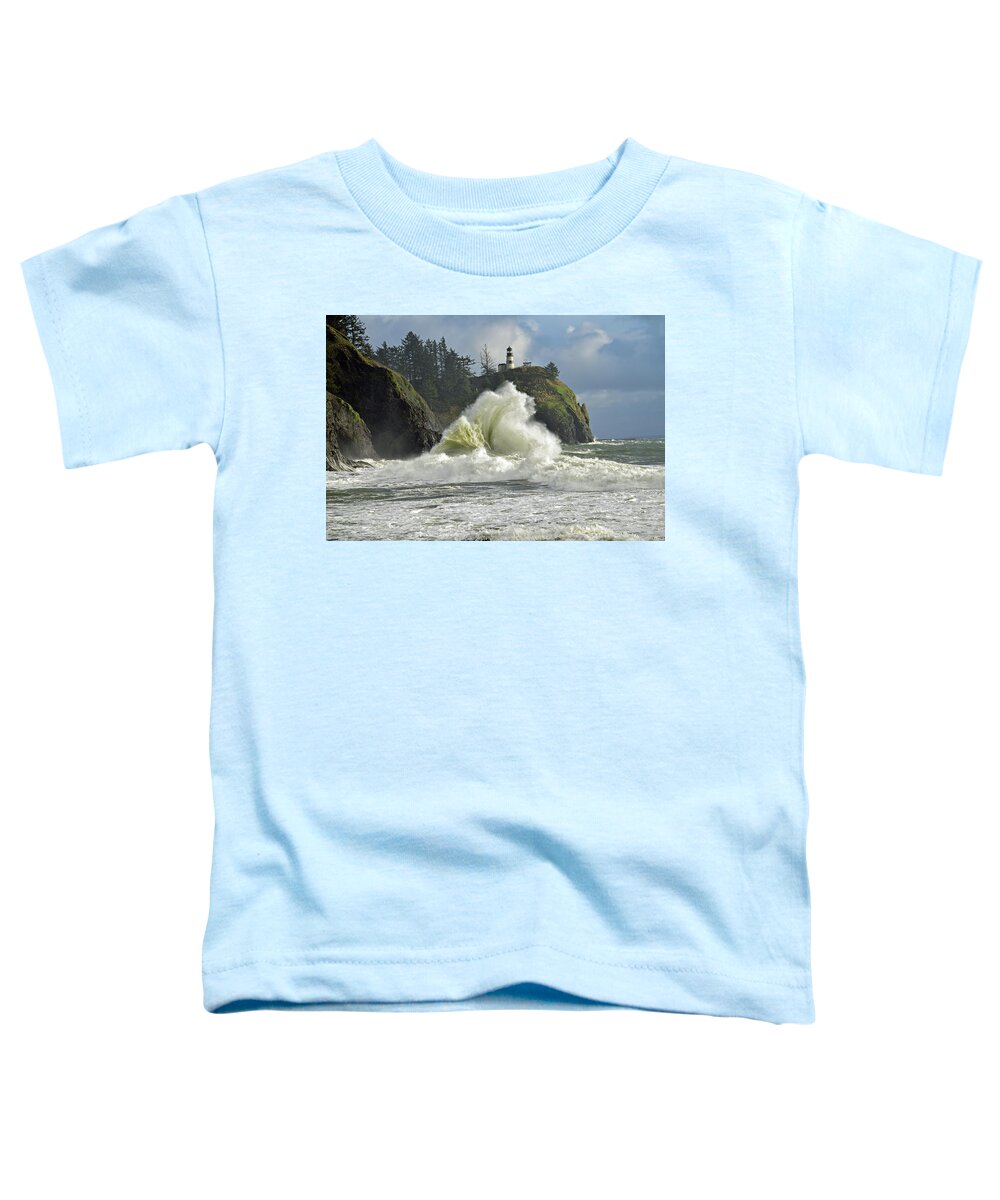 Wave Toddler T-Shirt featuring the photograph Storm Wave 4641224 by Pamela Patch