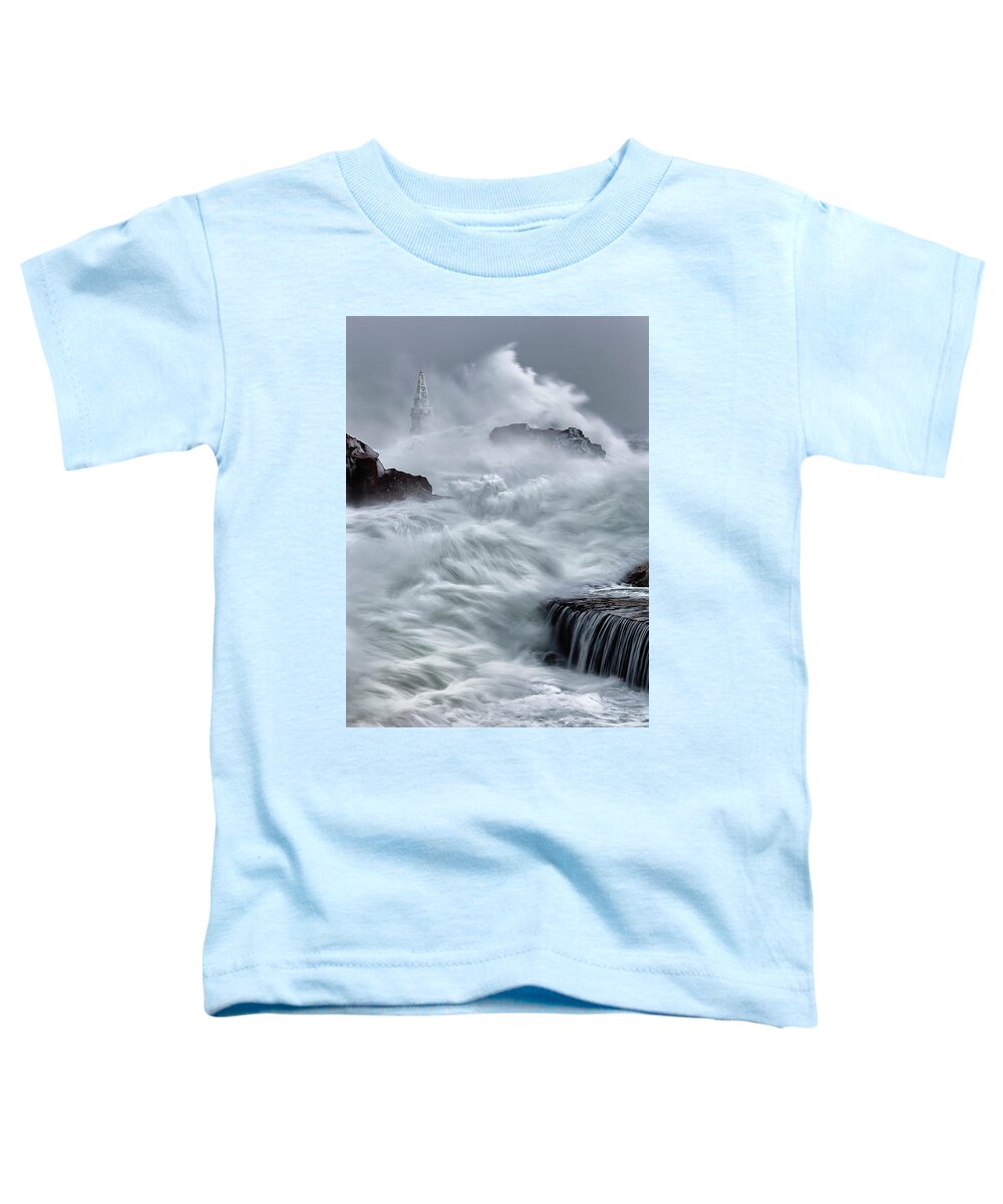 Ahtopol Toddler T-Shirt featuring the photograph Swallowed By The Sea by Evgeni Dinev