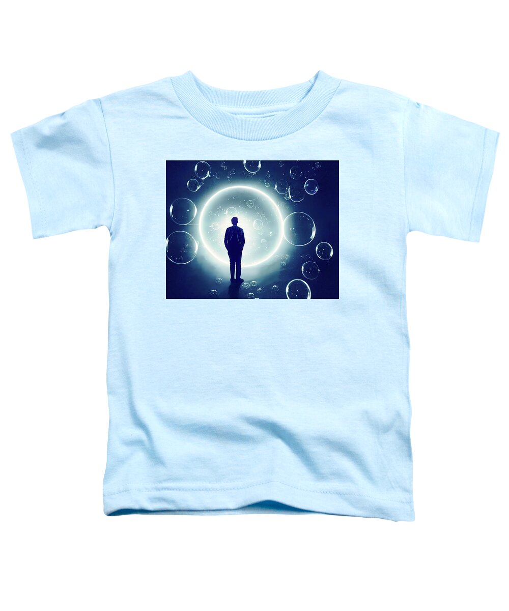 Surreal Toddler T-Shirt featuring the digital art This Is The Way - Surreal by Mark Tisdale