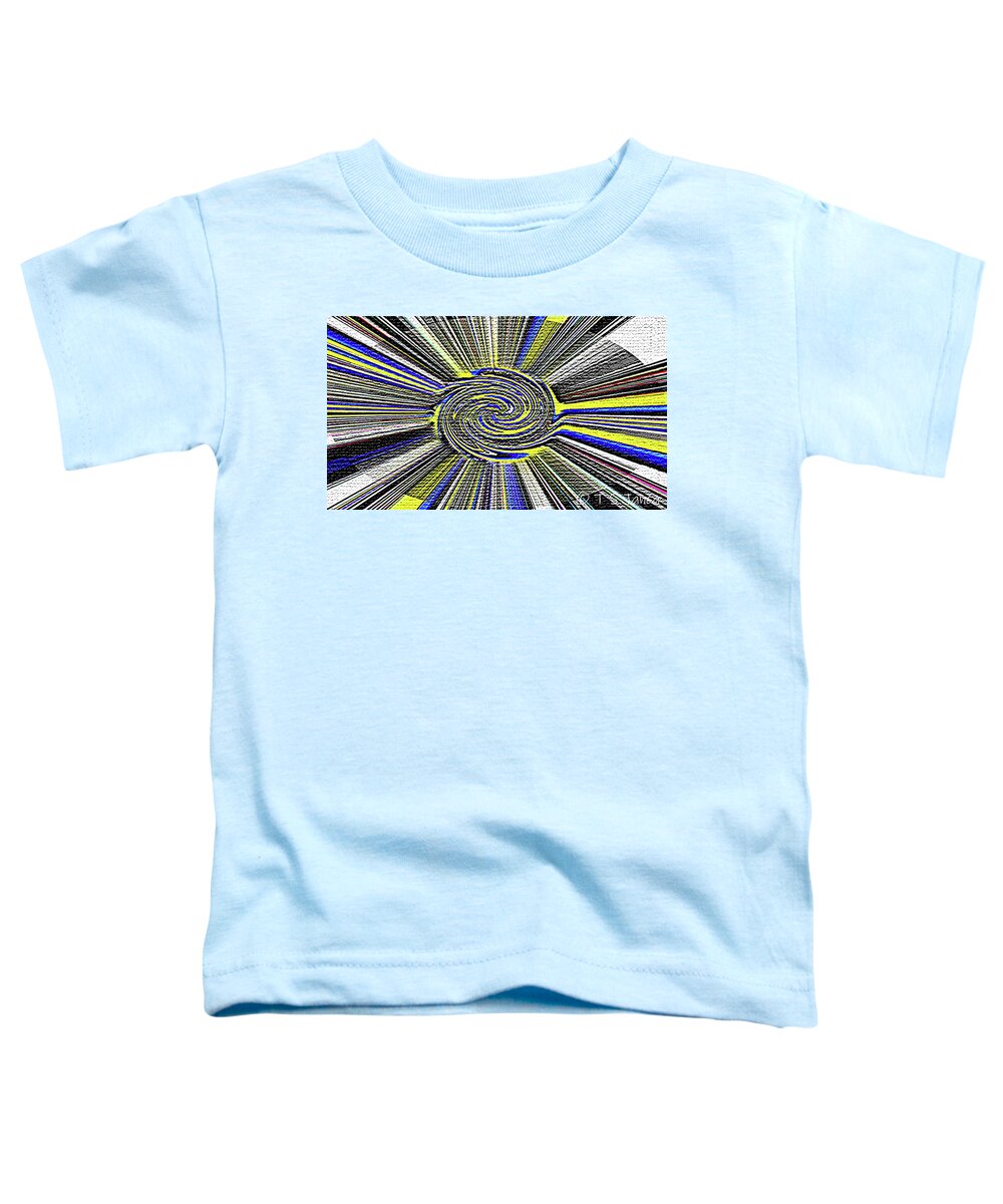 Tom Stanley Janca Abstract #ps1c Toddler T-Shirt featuring the digital art Tom Stanley Janca Abstract #ps1c by Tom Janca