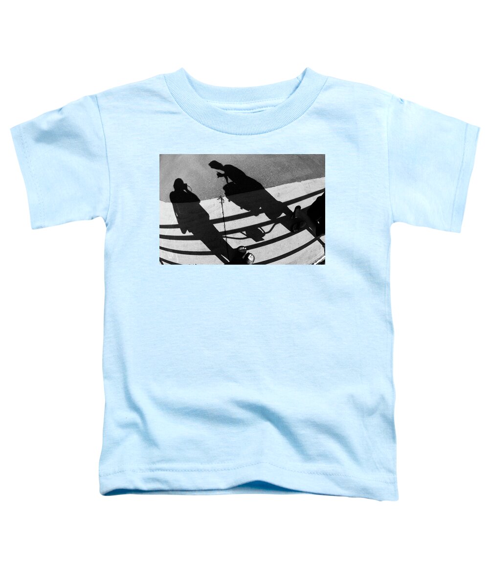 Waiting Toddler T-Shirt featuring the photograph Two Feet by Jim Whitley