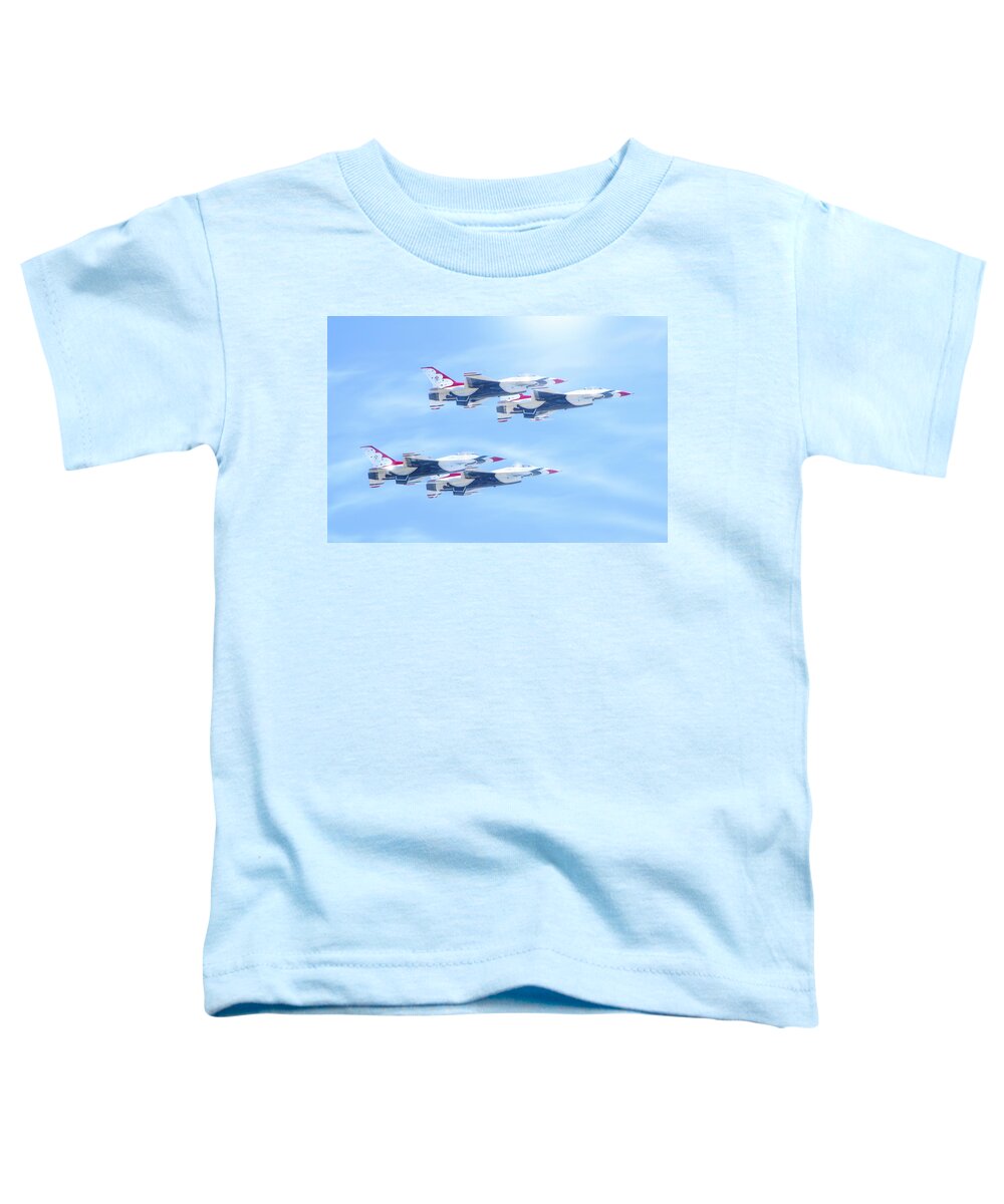 Air Force Toddler T-Shirt featuring the photograph United States Air Force by Mark Andrew Thomas