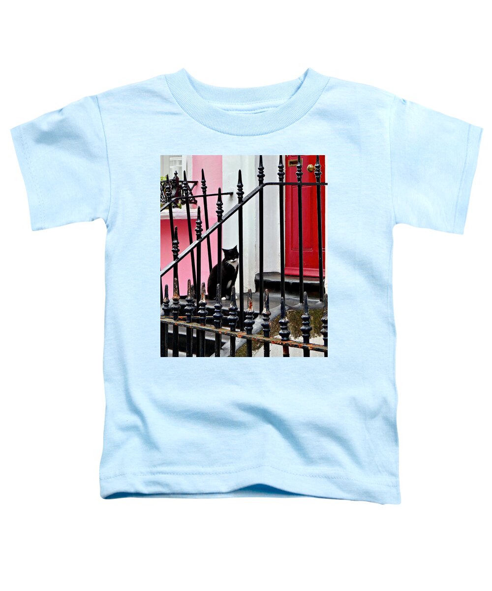 London Toddler T-Shirt featuring the photograph Waiting For Lucy by Ira Shander