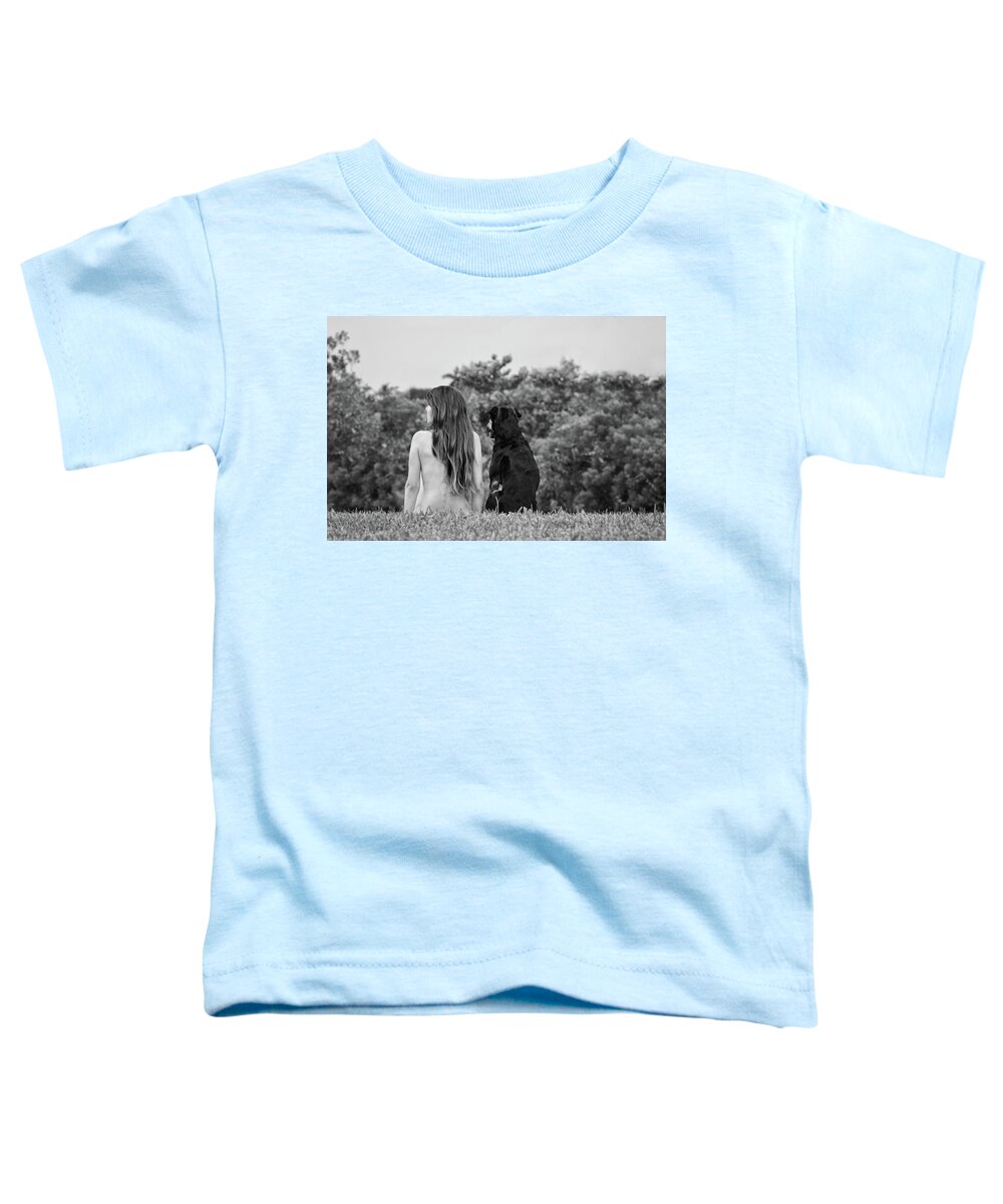 Woman Toddler T-Shirt featuring the photograph Young Earth by Laura Fasulo