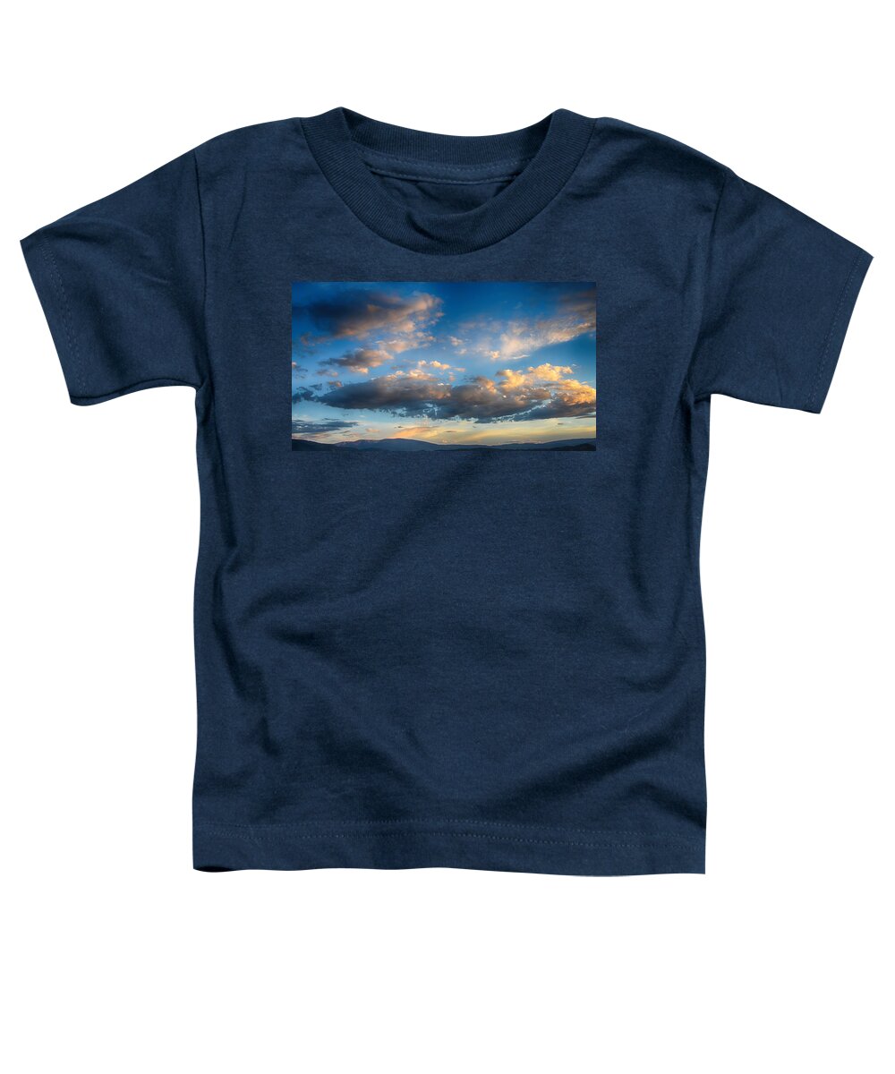 Colorado Sunset Toddler T-Shirt featuring the photograph Breathtaking Colorado Sunset 2 by Angelina Tamez