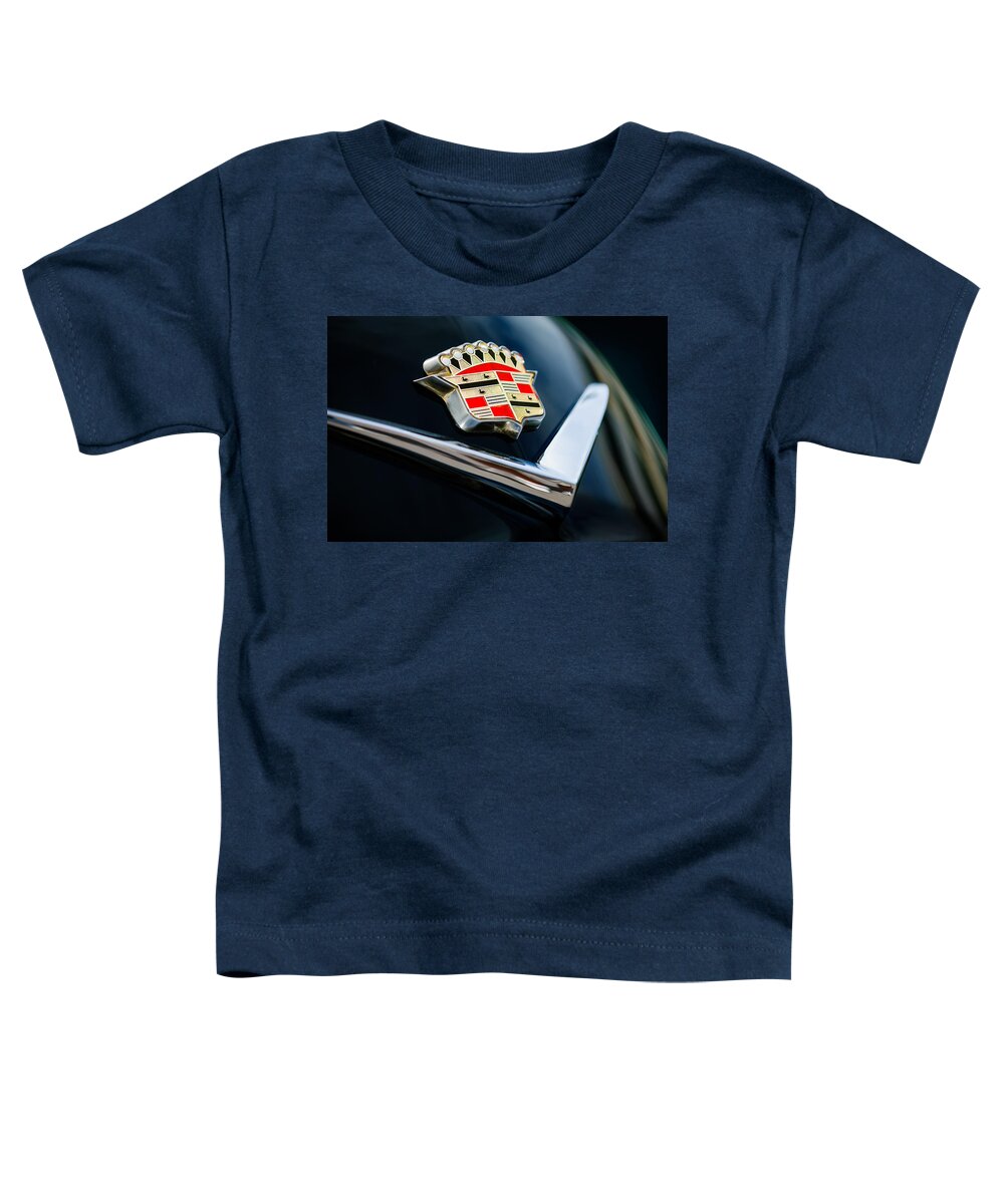 Cadillac Emblem Toddler T-Shirt featuring the photograph Cadillac Emblem #3 by Jill Reger