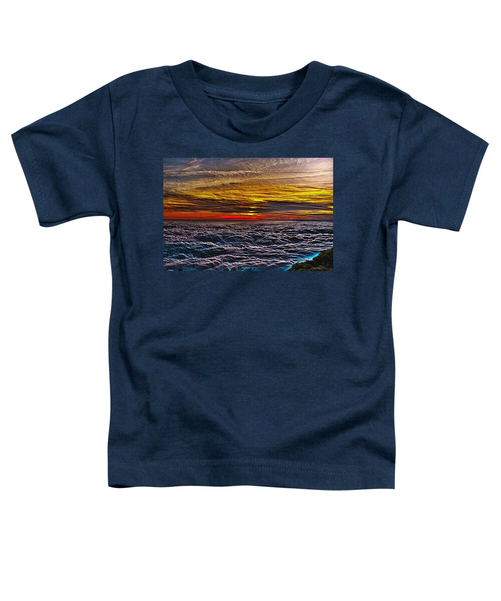 Mt Wilson Toddler T-Shirt featuring the photograph Above the Marine Layer V3 by Richard J Cassato