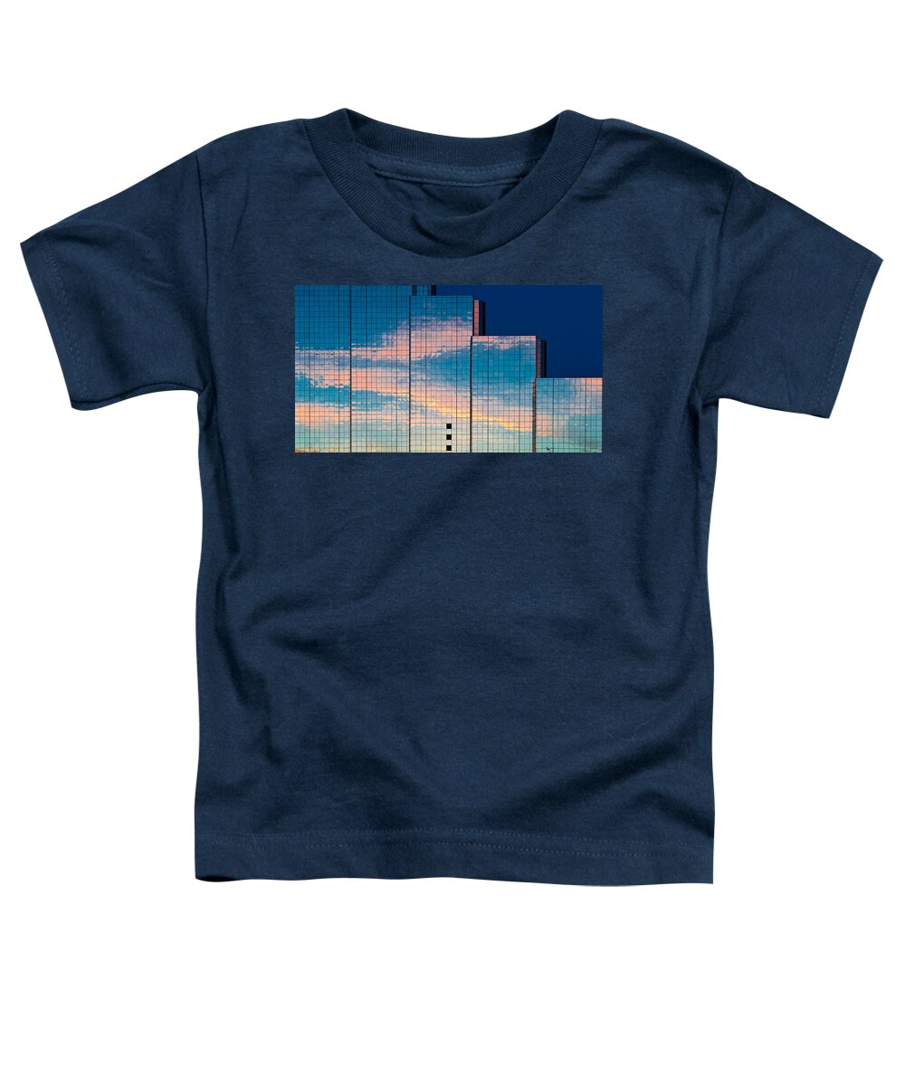 Abstract Toddler T-Shirt featuring the photograph Abstract Sunset by Niels Nielsen