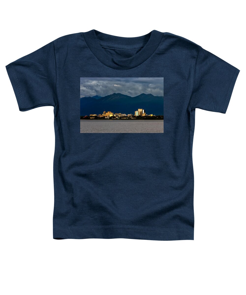 Mountains Toddler T-Shirt featuring the photograph Anchorage by Rick Berk