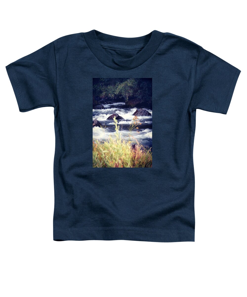 Applegate River Toddler T-Shirt featuring the photograph Applegate River by Melanie Lankford Photography