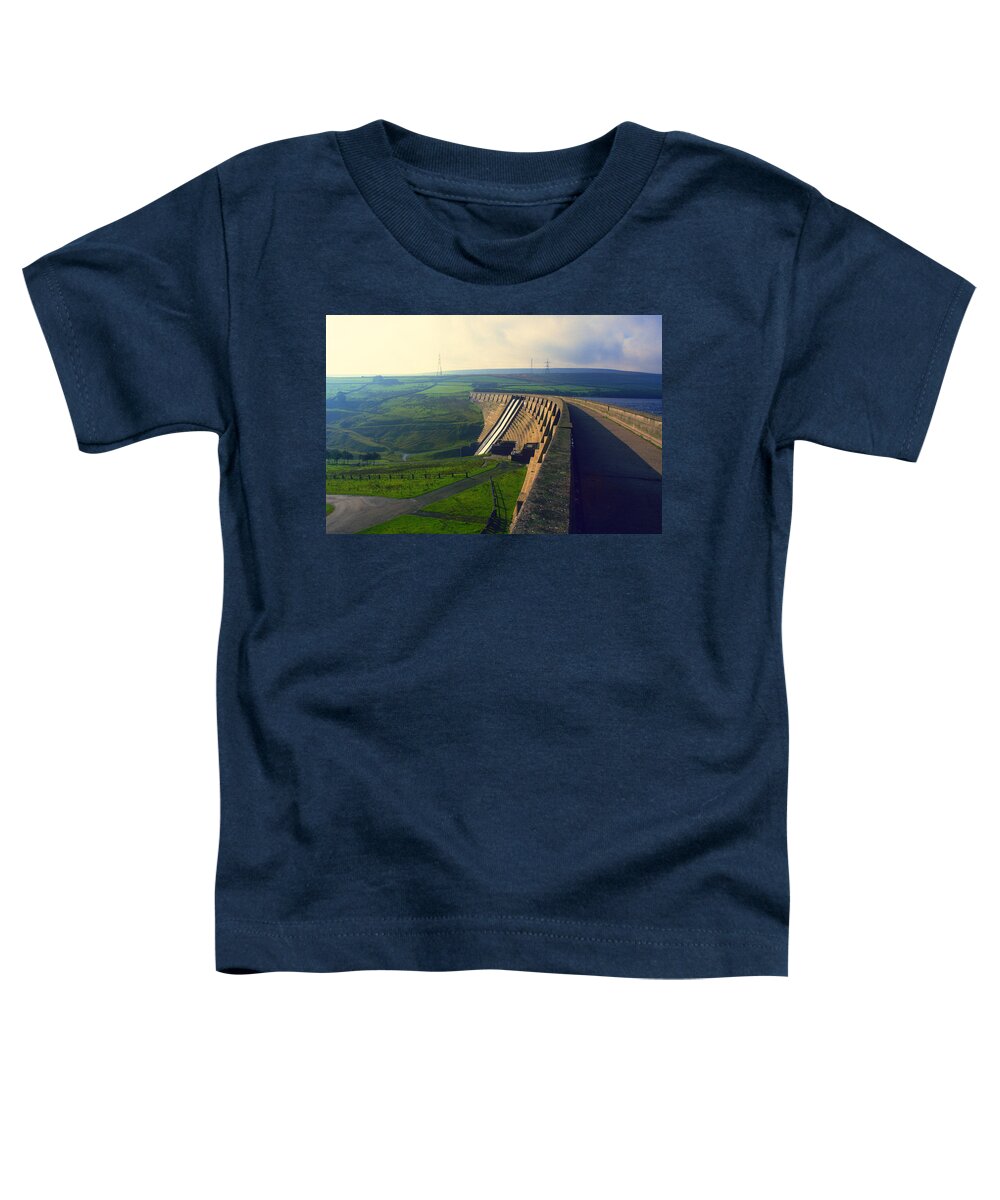 Dam Toddler T-Shirt featuring the photograph Baitings Dam Ripponden by Gordon James