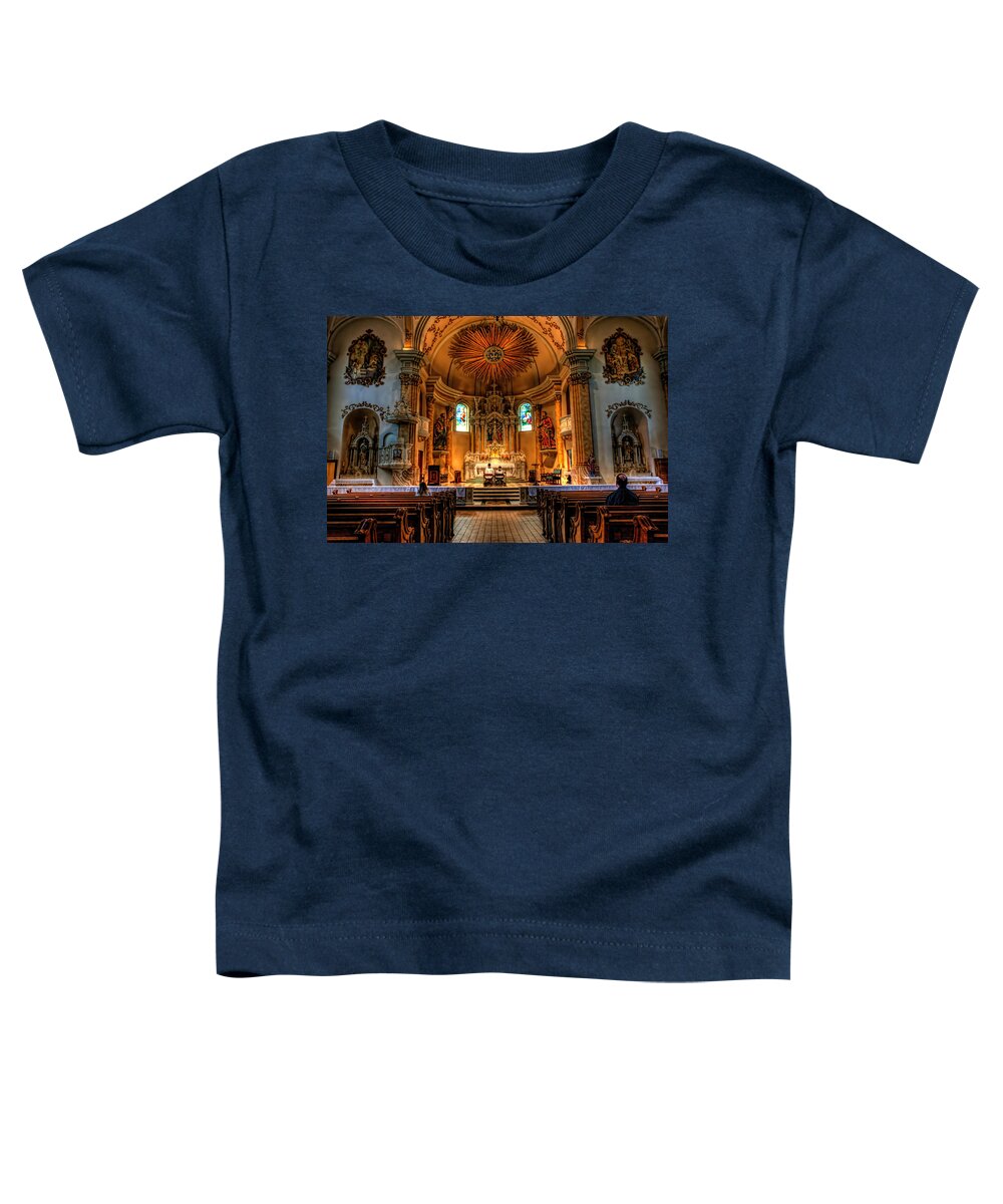 Mn Church Toddler T-Shirt featuring the photograph Church of Saint Agnes by Amanda Stadther