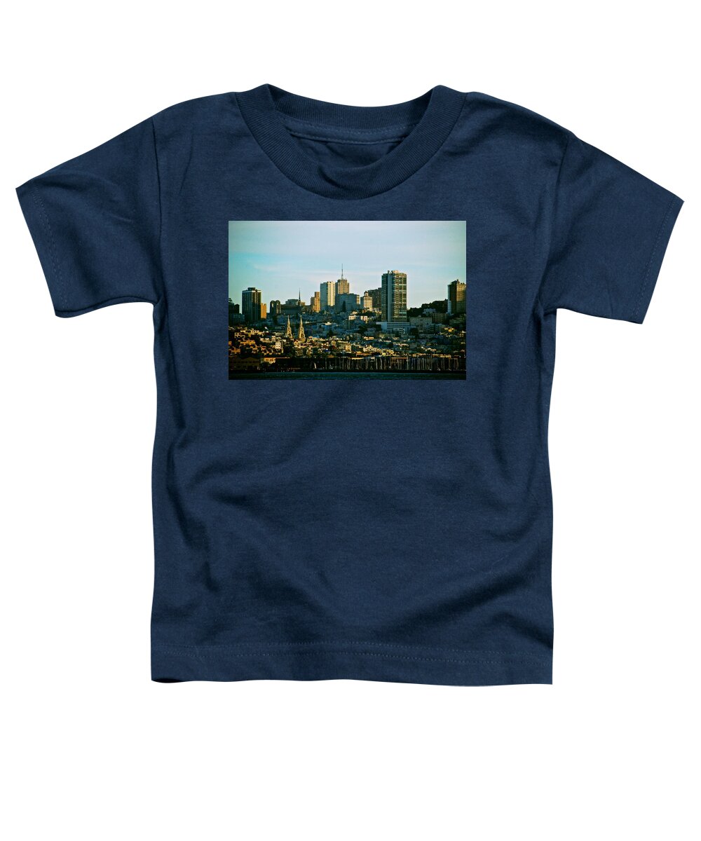 San Francisco Toddler T-Shirt featuring the photograph City By The Bay by Eric Tressler