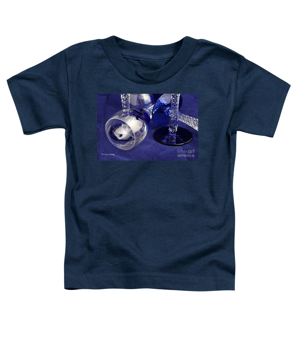 Blue Toddler T-Shirt featuring the photograph Clear and Blue by Randi Grace Nilsberg