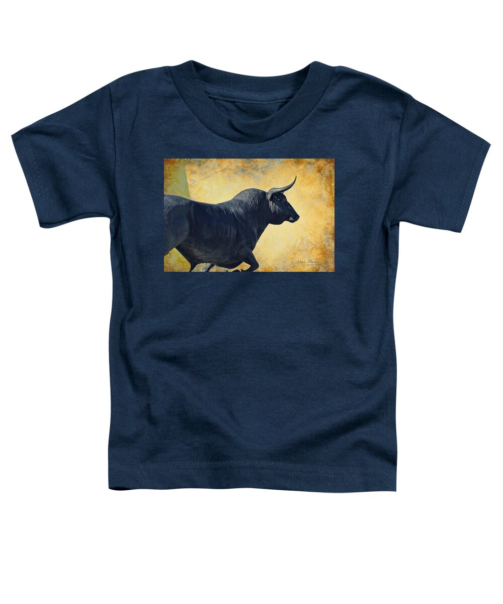 El Toro Toddler T-Shirt featuring the photograph El Toro by Mary Machare