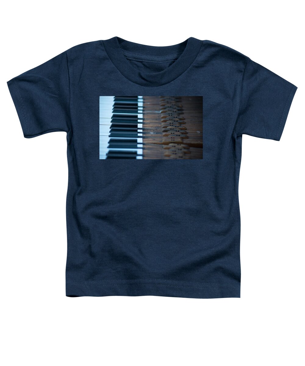 Piano Toddler T-Shirt featuring the photograph Fulcrum by David Downs