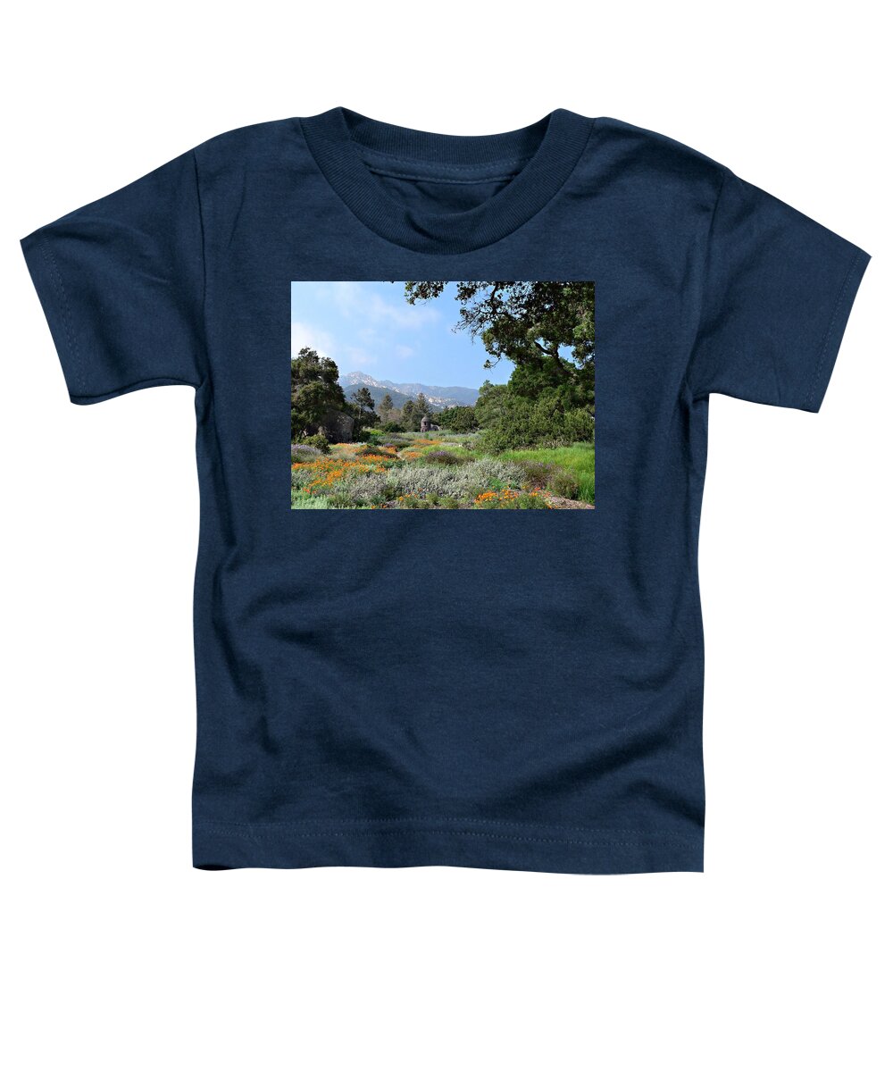 California Toddler T-Shirt featuring the photograph Garden by Steve Ondrus