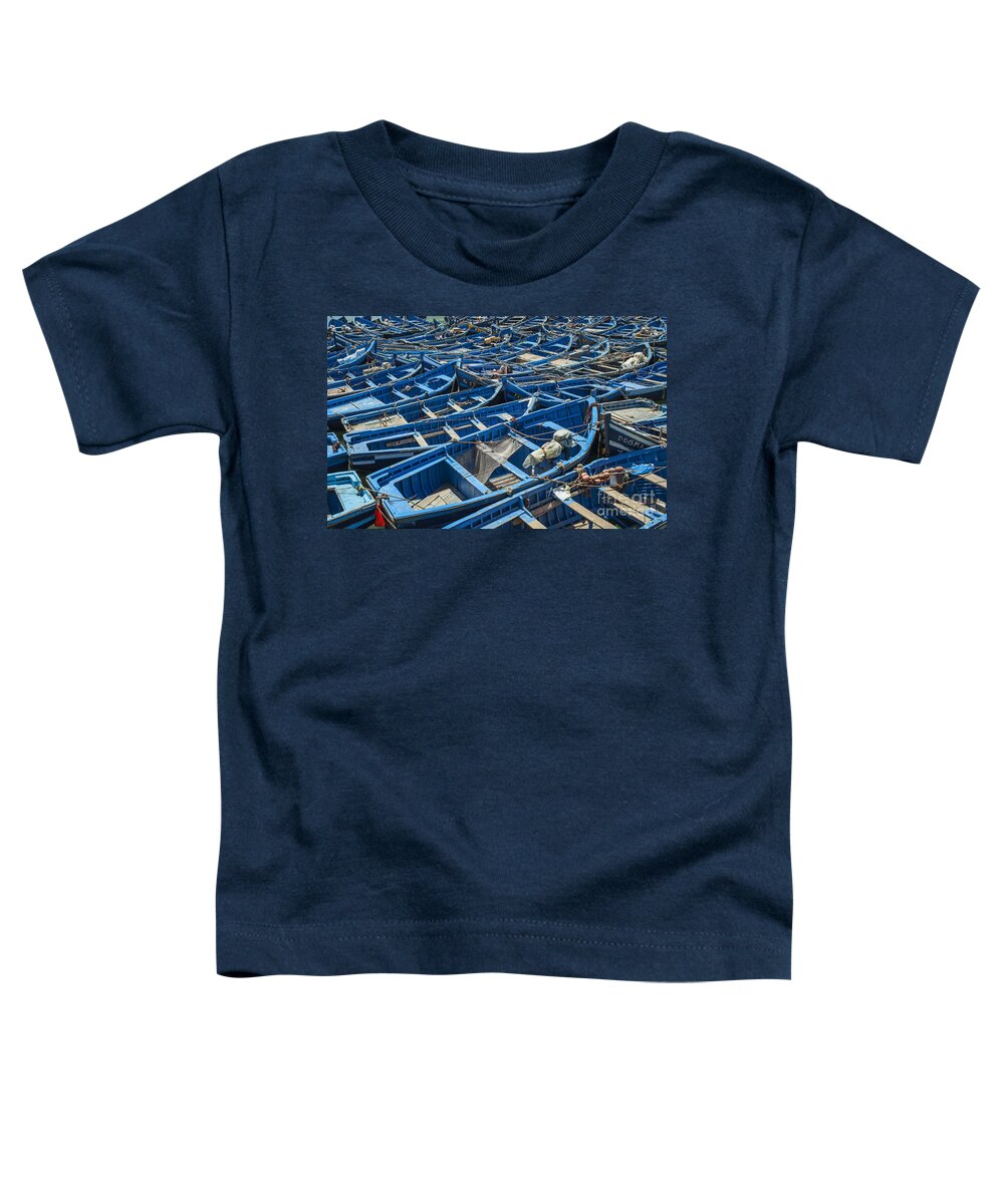 Blue Toddler T-Shirt featuring the photograph Having a break by Patricia Hofmeester